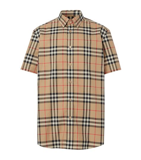 burberry cut out short sleeve|Burberry short sleeve shirt vintage.